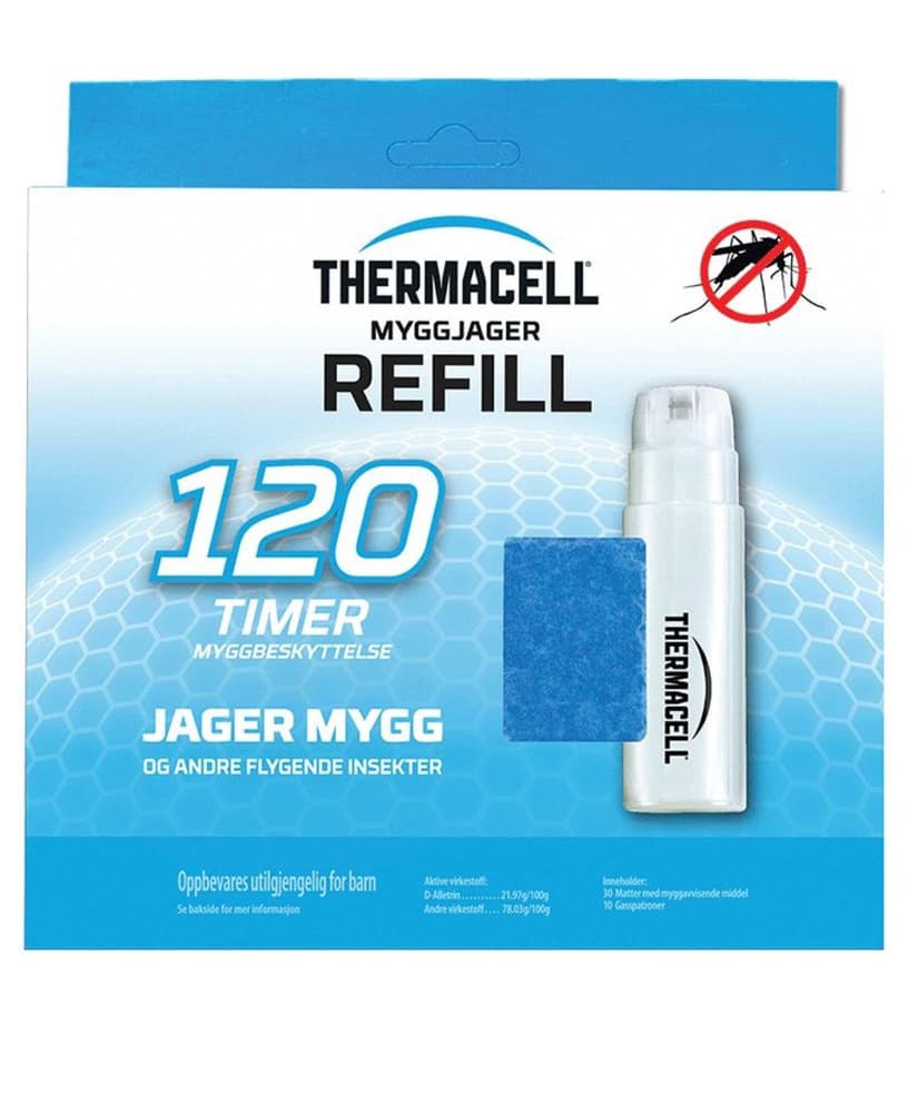 Refill 10-Pk 120 Timer Blå, view: 0