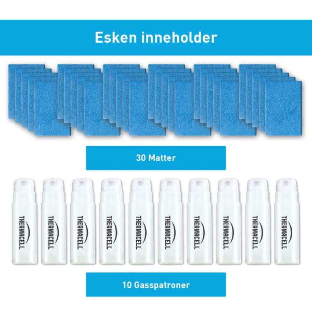 Refill 10-Pk 120 Timer Blå, view: 1