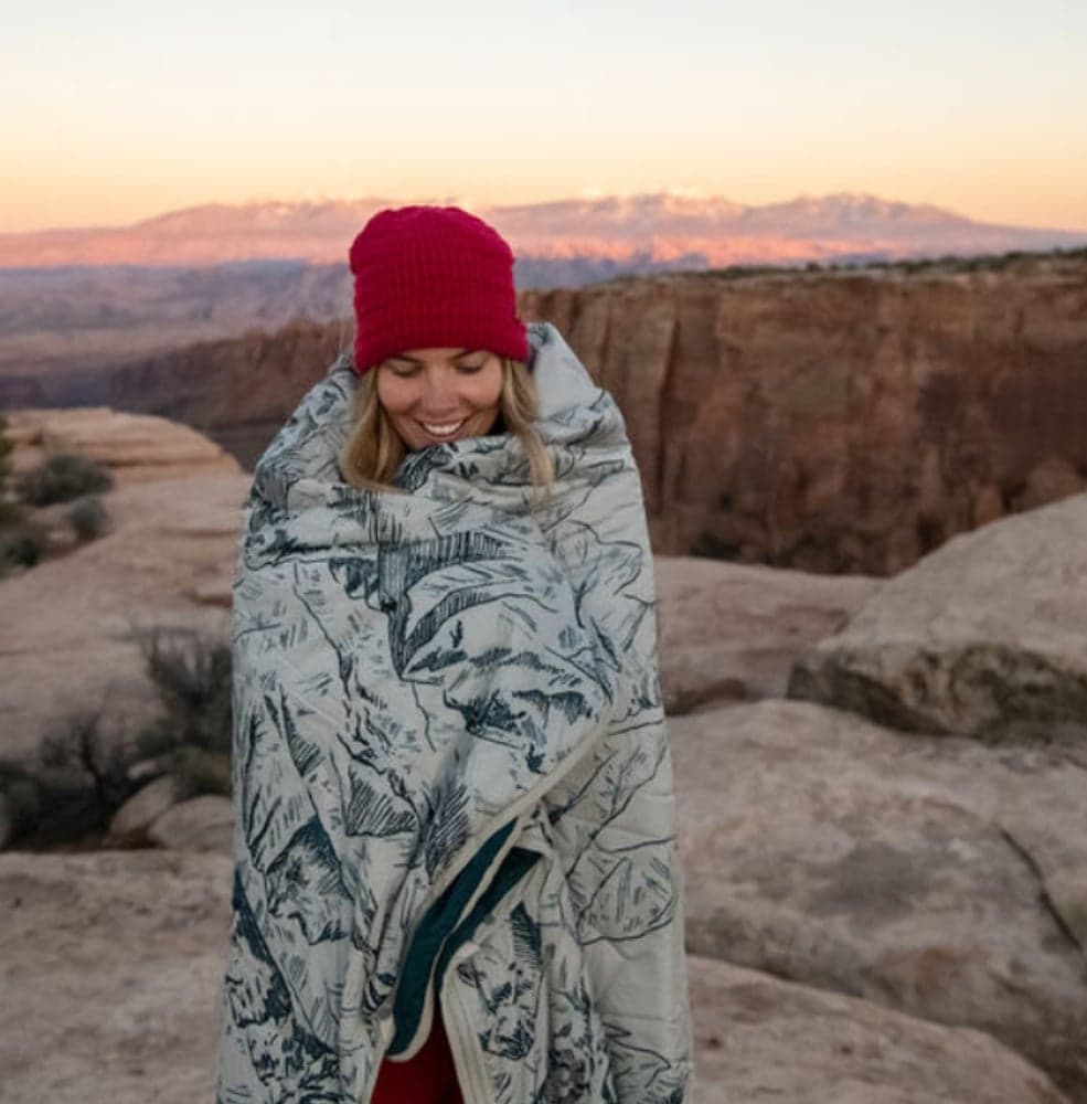 Argo Blanket Print Valley View, view: 2