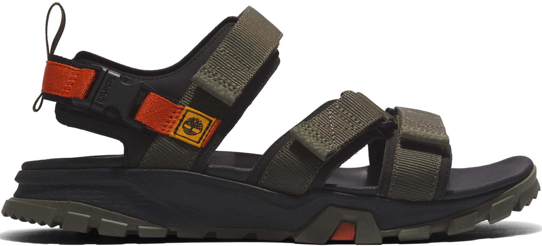 Mens Garrison Trail 2 Strap Sandal Leaf Green, view: 0