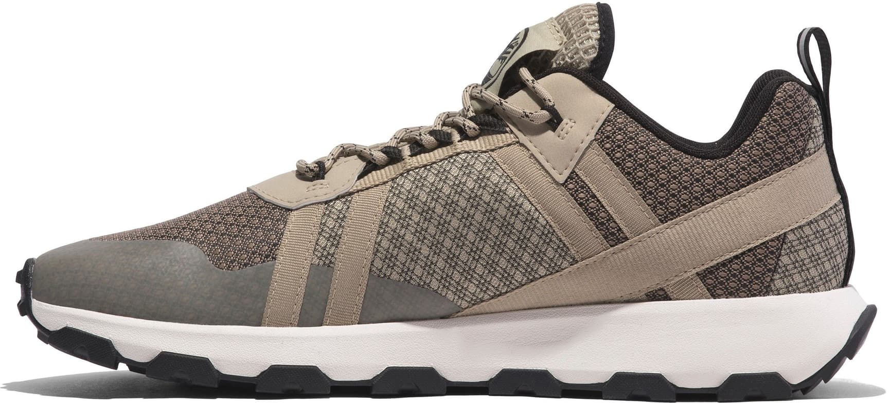 Mens Windsor Trail Low Lace Up Sneaker Lt Brown Mesh, view: 1