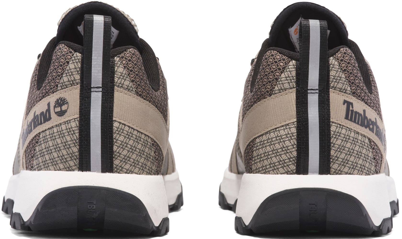 Mens Windsor Trail Low Lace Up Sneaker Lt Brown Mesh, view: 3
