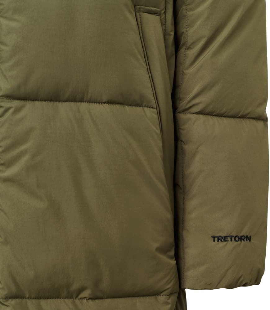 W's Puffer Parka Olive Night, view: 2