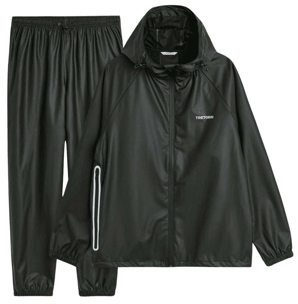 Packable Rainbreaker Set Black, view: 0
