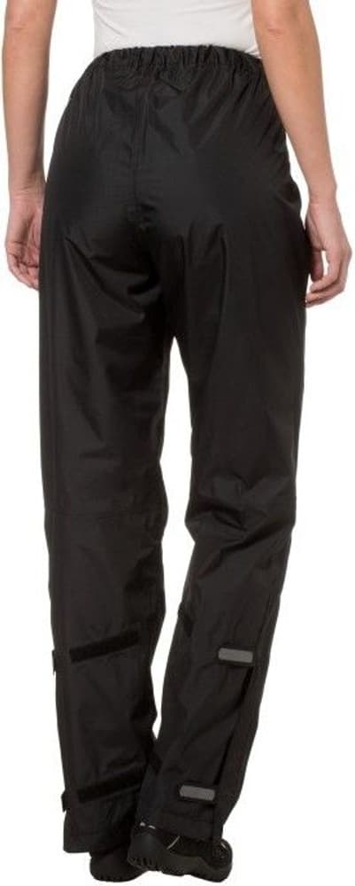 Dame Fluid Pants Svart, view: 3