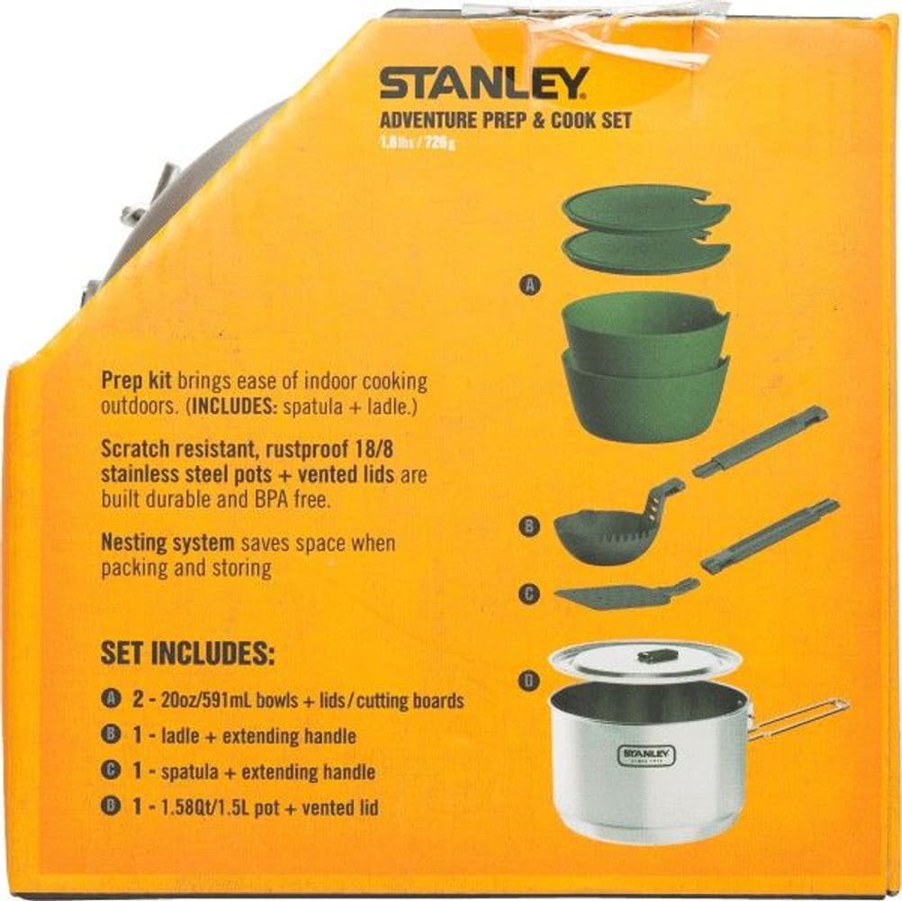Adventure Prep & Cook Set 1.5L Stainless Steel, view: 3