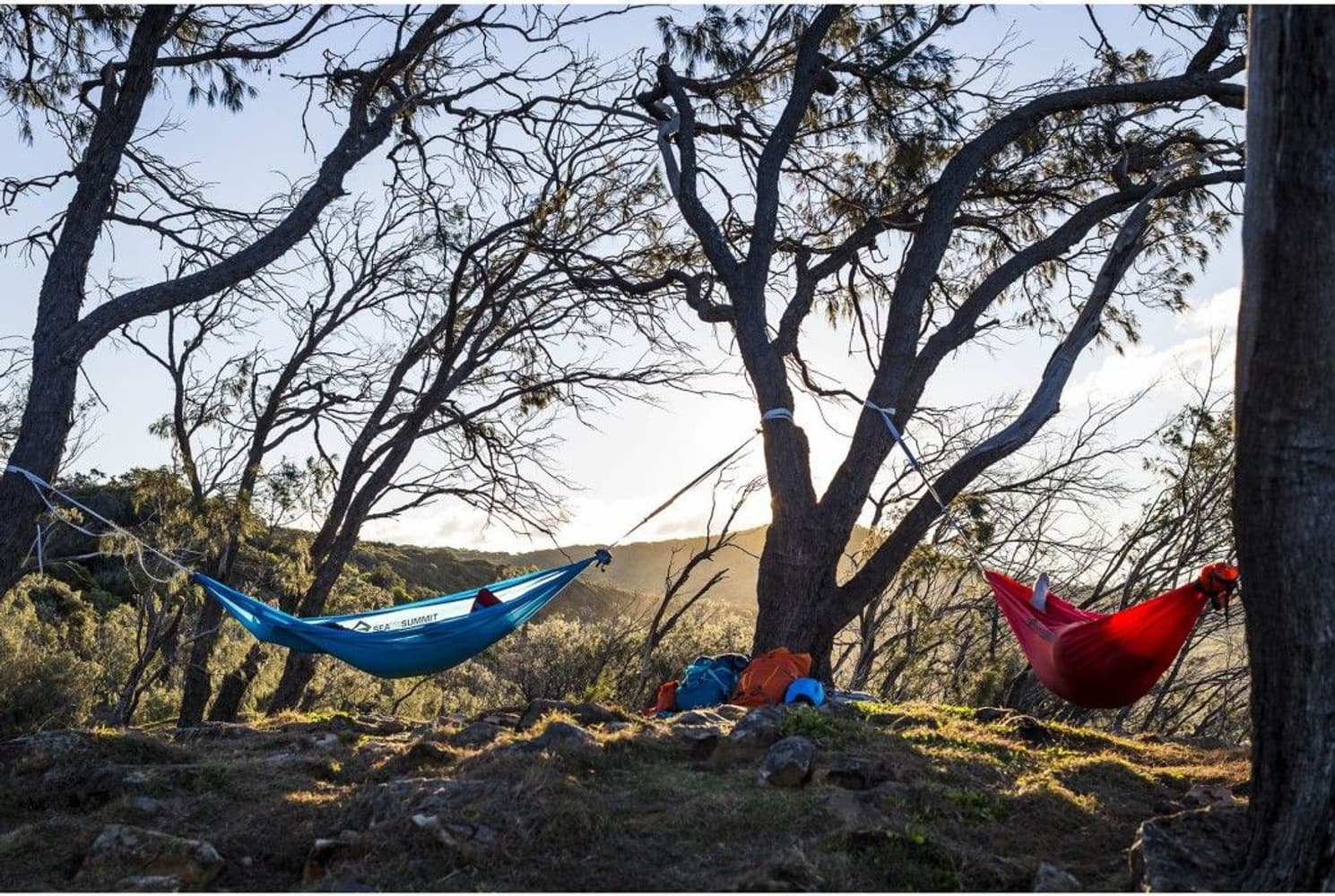 Hammock Set Pro Double Blue, view: 7