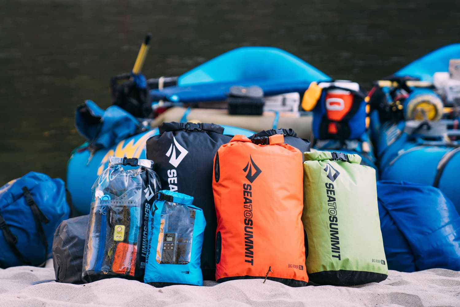 Eco Lightweight Drybag View 13L Surf, view: 4