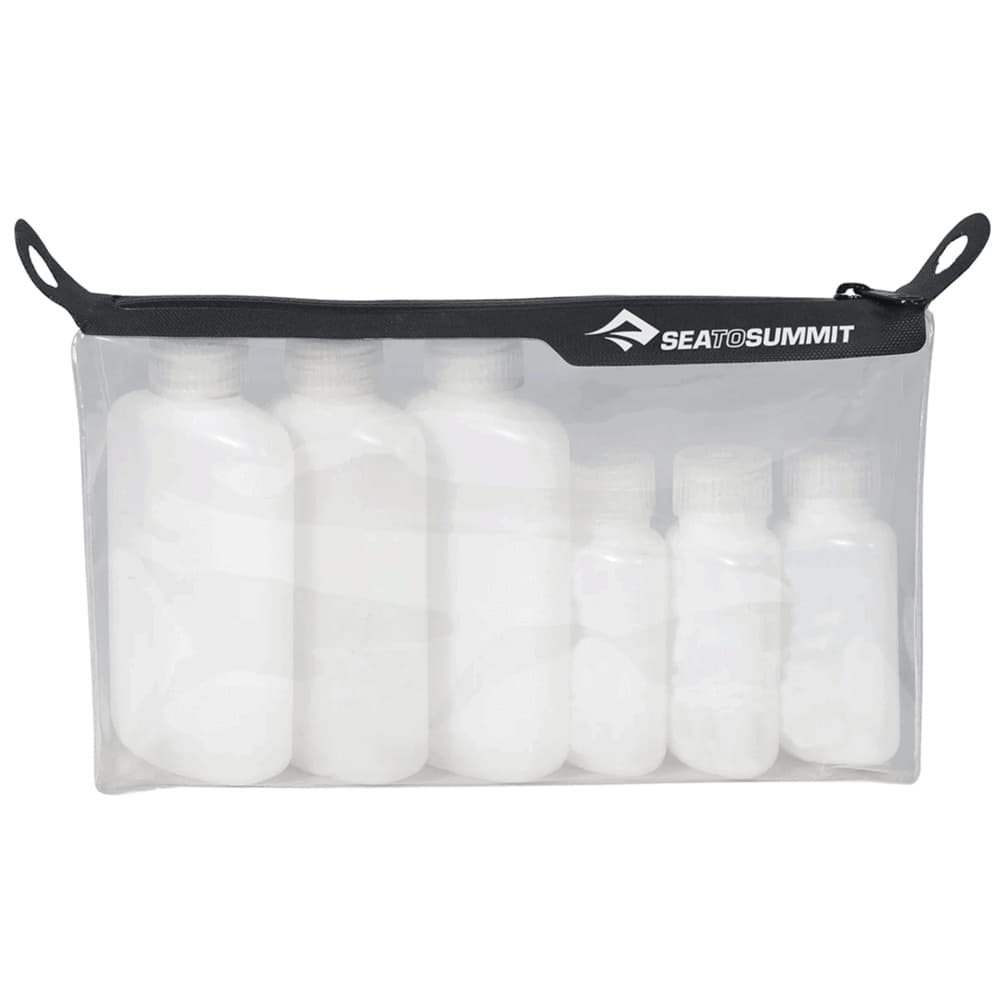 Travellight TPU Clear Zip Top Pouch Clear Clear, view: 0