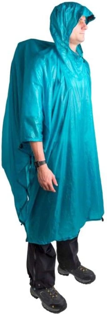 Tarp Poncho 15D Ultra-Sil Nano 145x265 cm Blue, view: 3