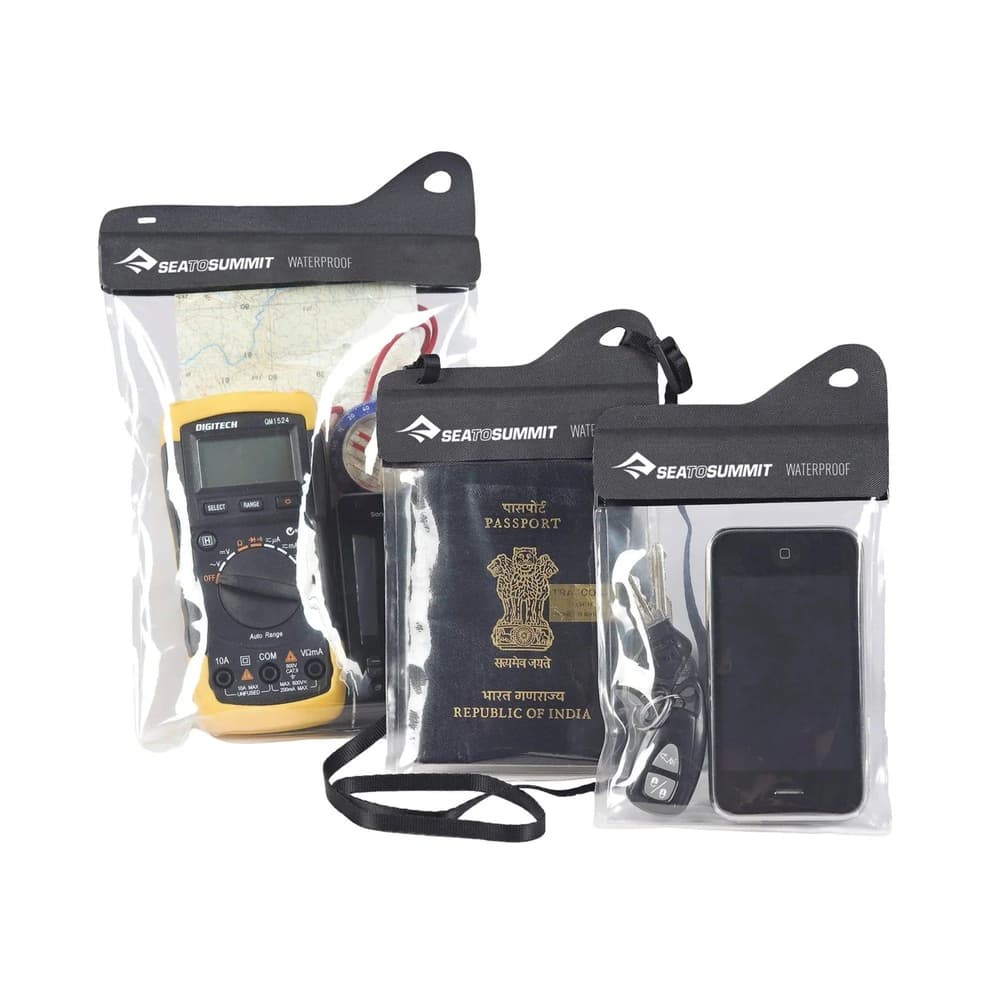 Tpu Accessory Case 155x210mm Waterproof Large Black Clear, view: 1
