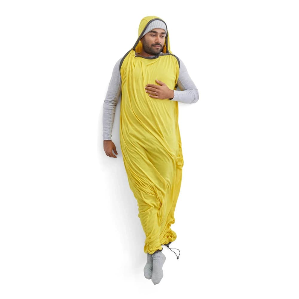 Sleepliner Reactor Mummy with Drawcord Standard Yellow, view: 7