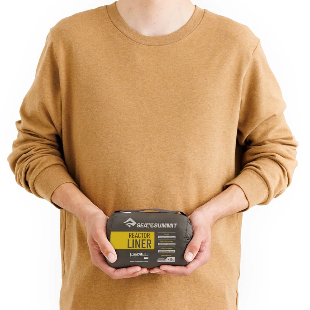 Sleepliner Reactor Mummy with Drawcord Standard Yellow, view: 8