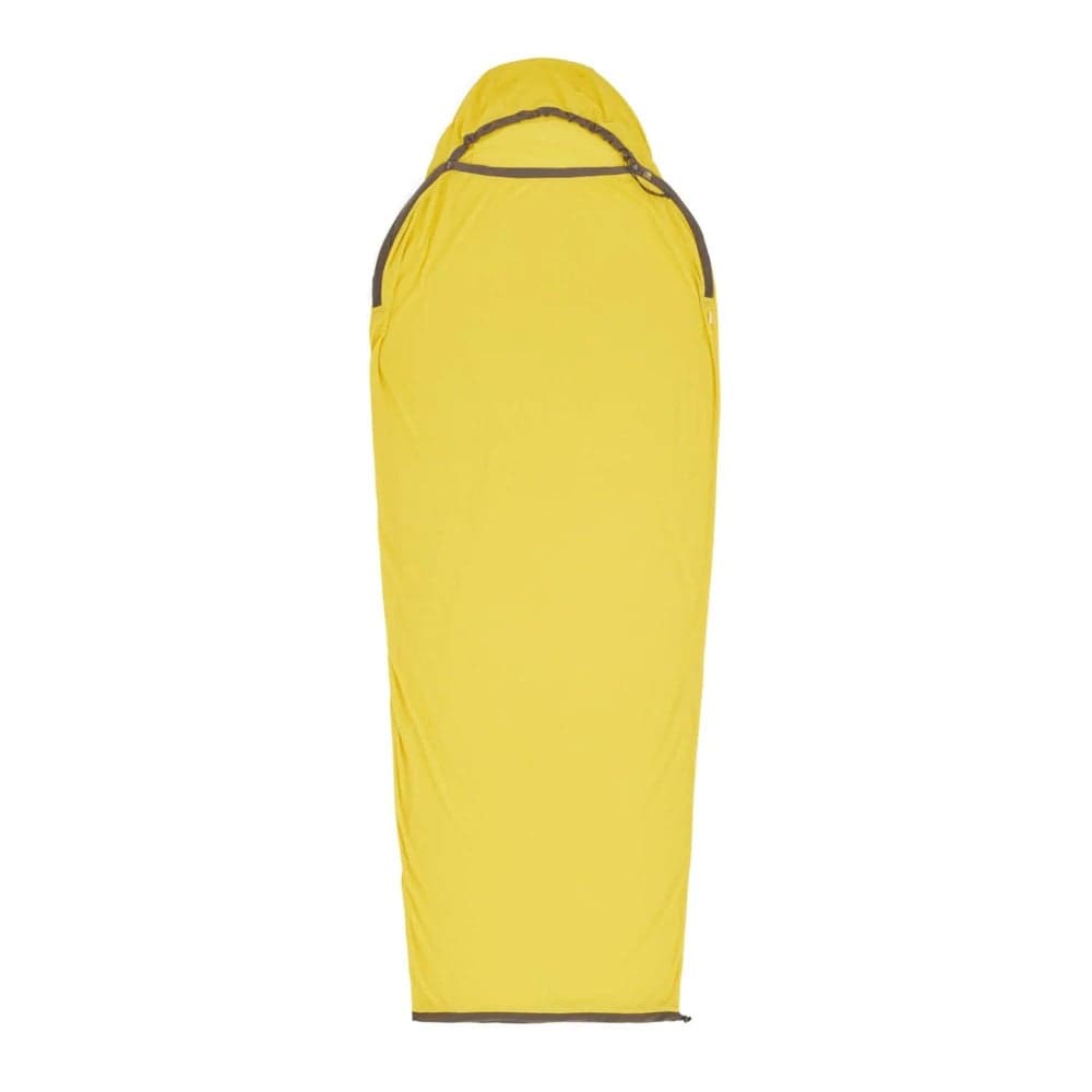 Sleepliner Reactor Mummy with Drawcord Standard Yellow, view: 2