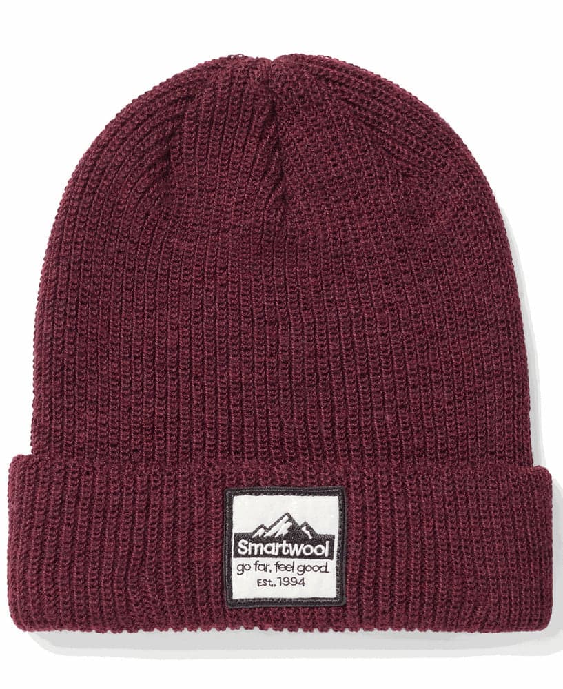 Patch Beanie Black Cherry Heather, view: 0