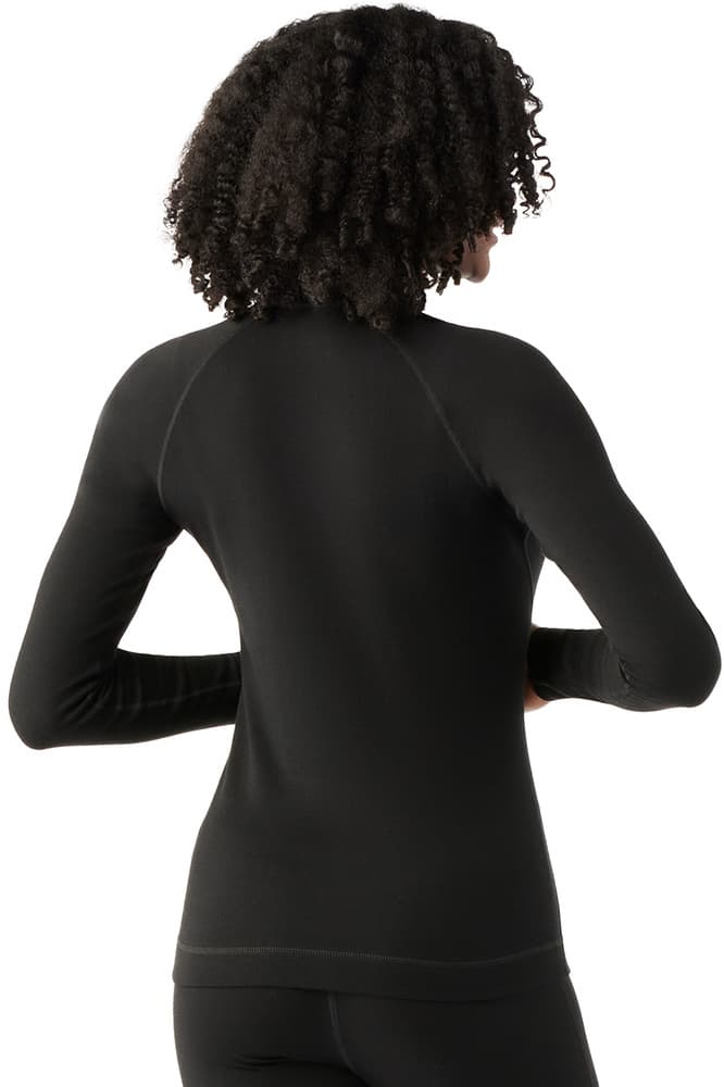 W's Classic Thermal Merino 1/4 Zip Black, view: 2