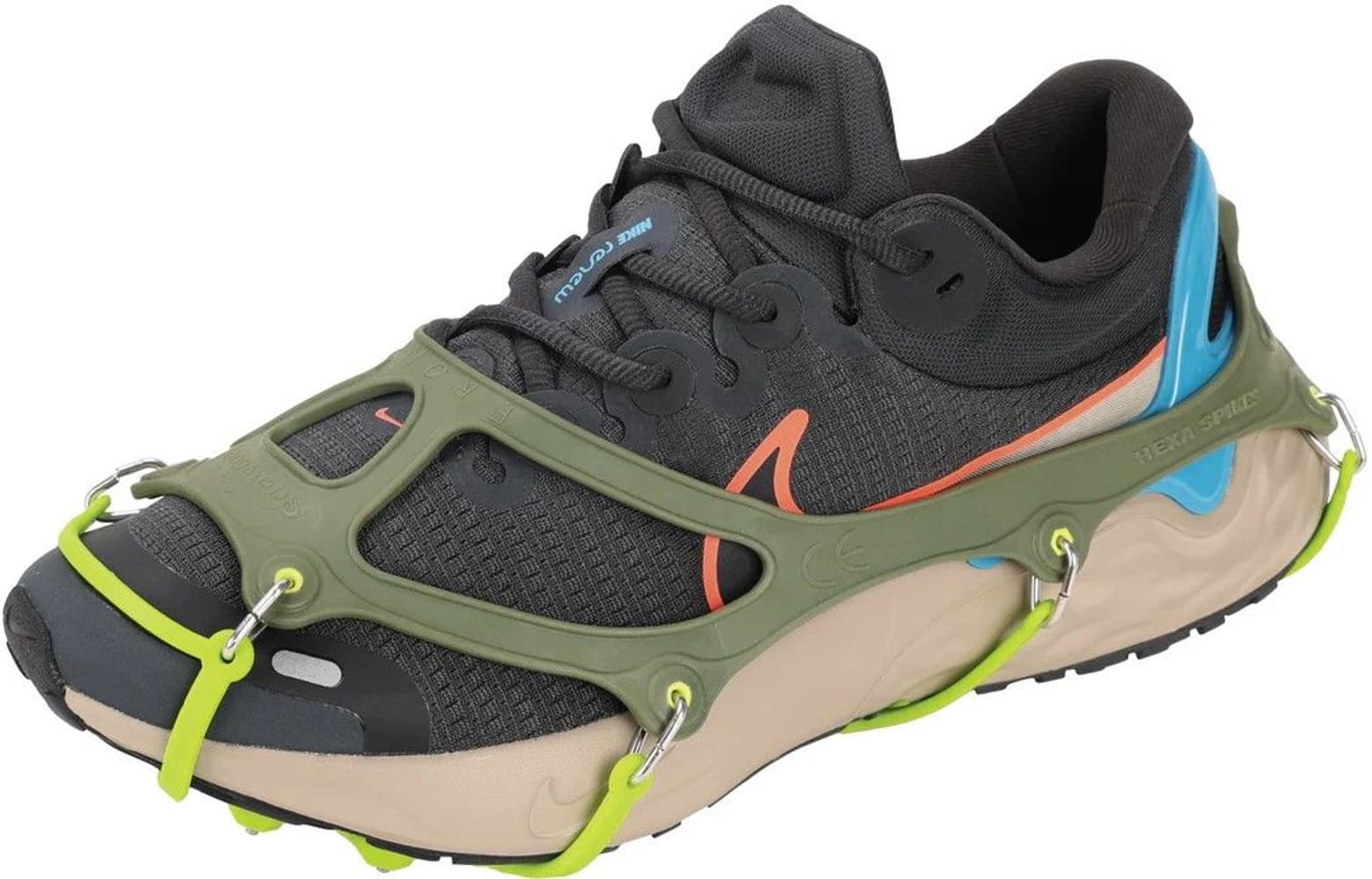 Spikes Hexa Olive, view: 3