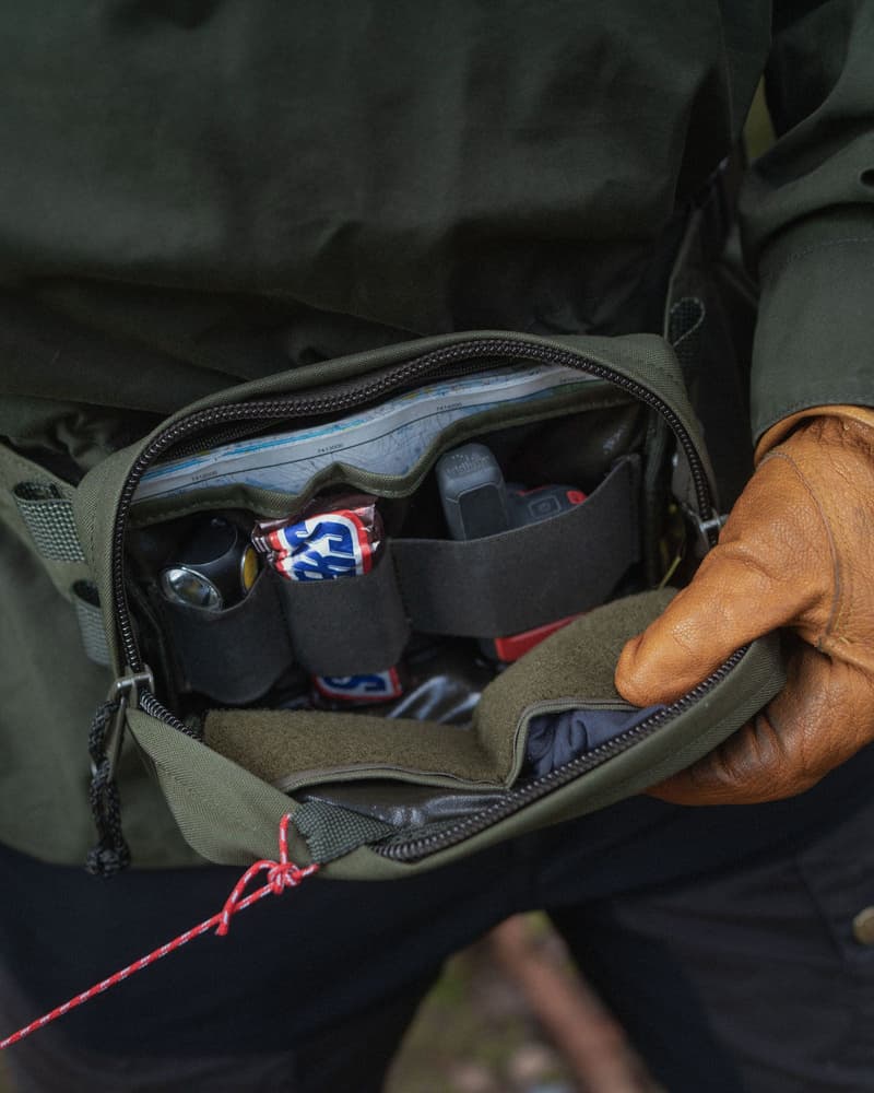 Kukkaro Hip Pack Green, view: 1