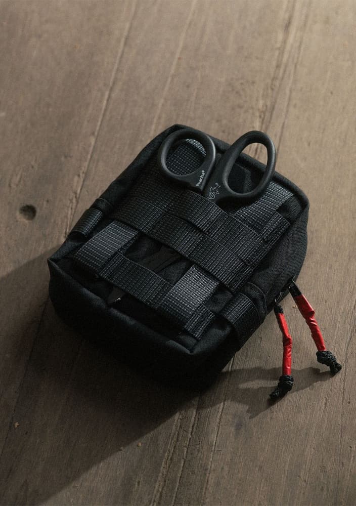 Zipped GP pouch 3x3 Brown, view: 4