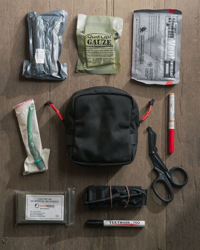 Zipped GP pouch 3x3 Brown, view: 3