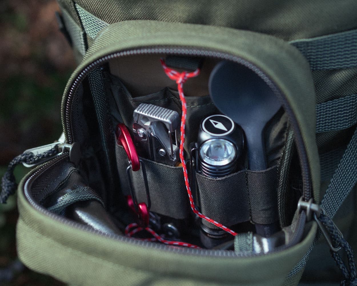 Zipped GP pouch 3x3 Green, view: 6