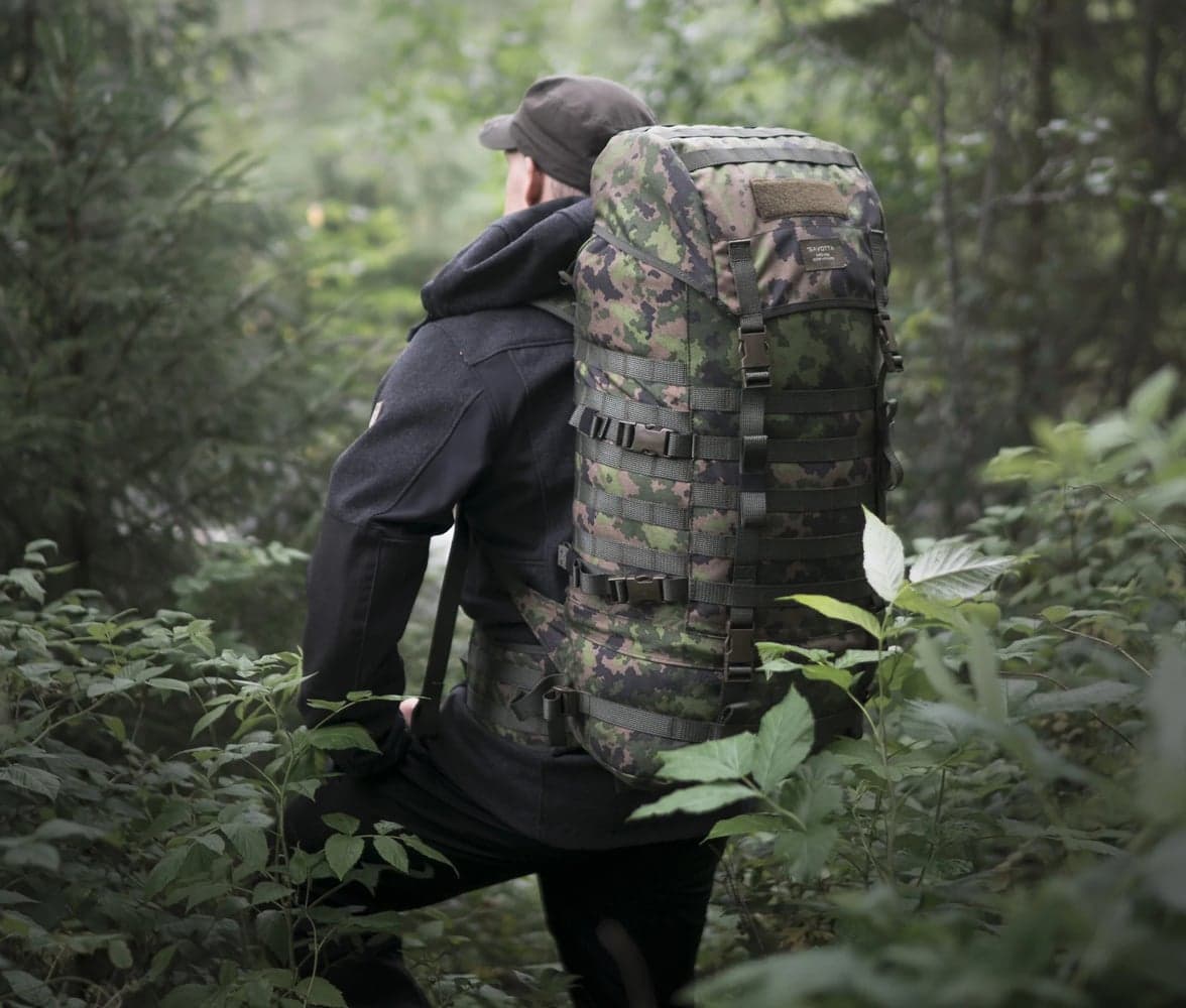 Jääkäri Backpack L Brown, view: 3