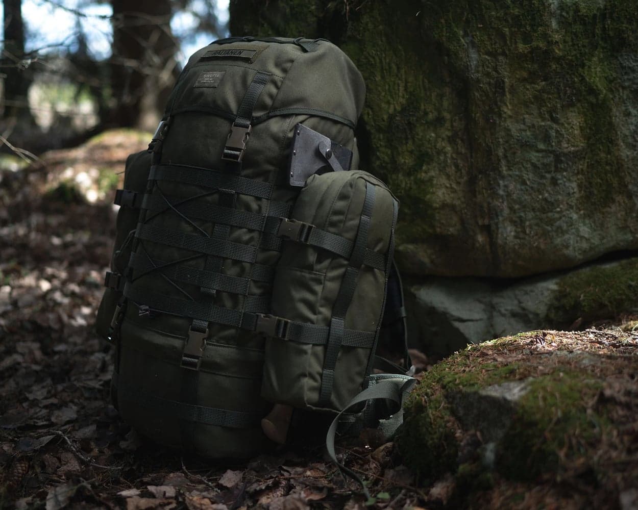 Jääkäri Backpack L Brown, view: 2