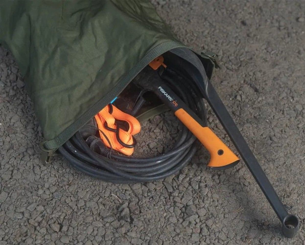 Rolltop Stuffsack 500D 80L Black, view: 5