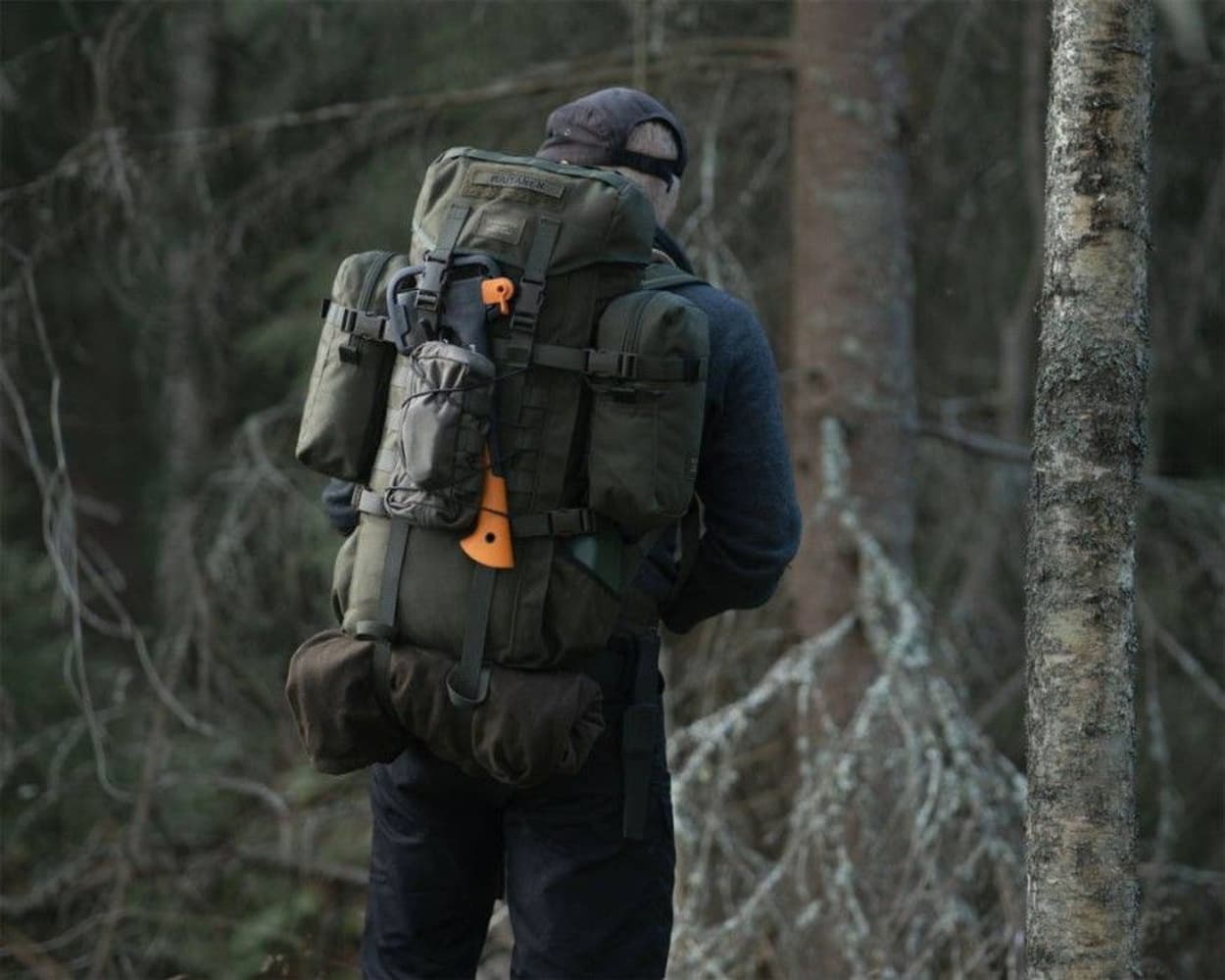 Jääkäri Backpack M 30L Black, view: 8