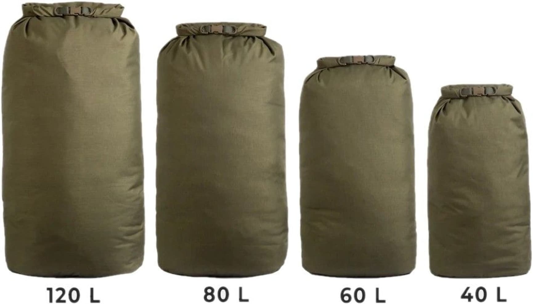 Rolltop Stuffsack 500D 120L Black, view: 3
