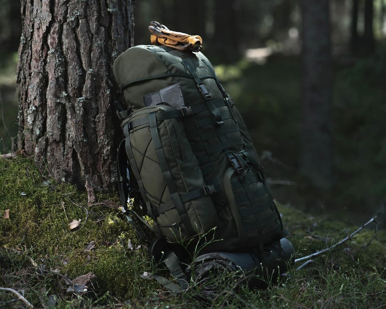 Jääkäri Backpack XL 70L Green, view: 12