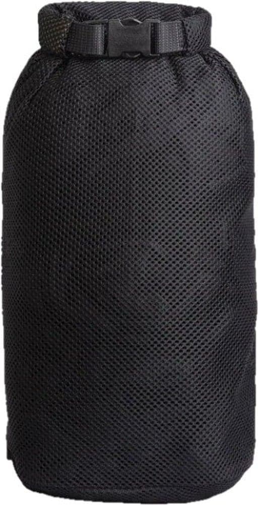Rolltop Stuffsack Mesh 10L Black, view: 0