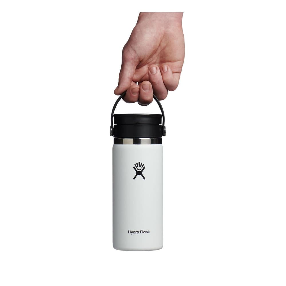 16 oz Wide Flex Sip Lid White, view: 3
