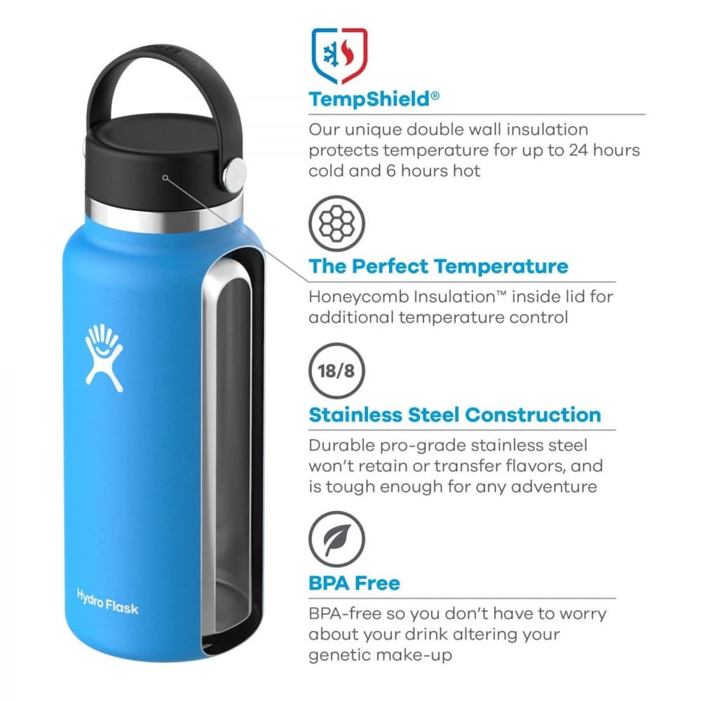 32 Oz Wide Flex Cap Hvit, view: 1