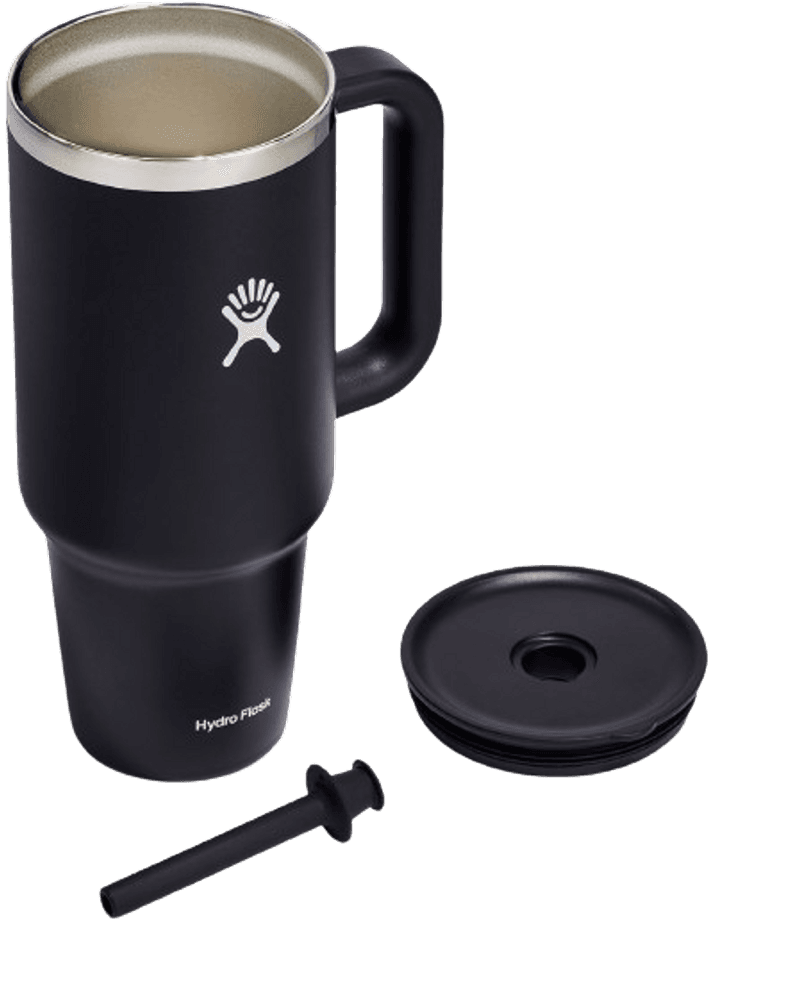 Hydroflask All Around Travel Tumbler 40 oz (1180 ml) Black, view: 2