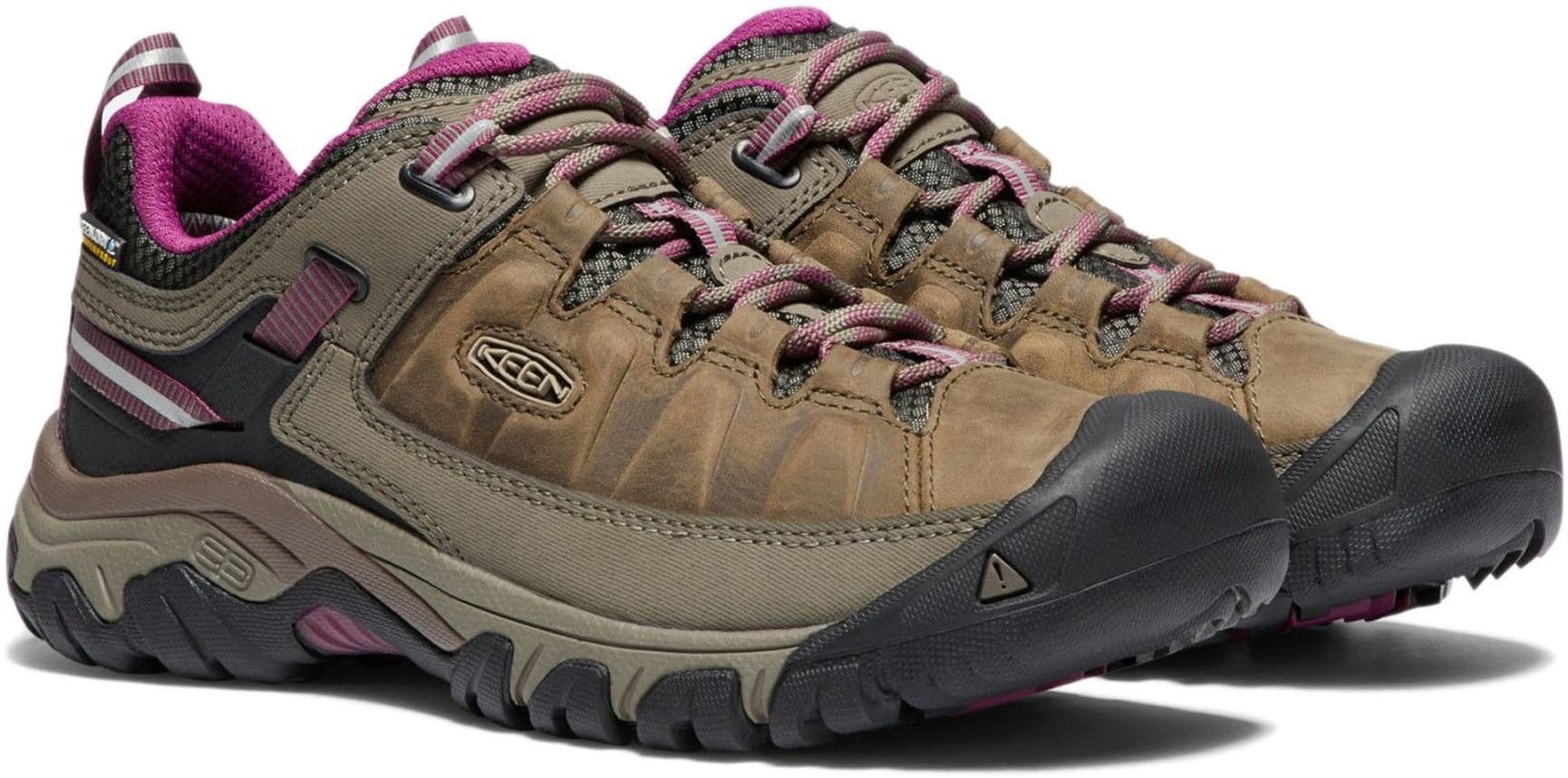 Keen W's Targhee III Waterproof Weiss/Boysenberry, view: 1