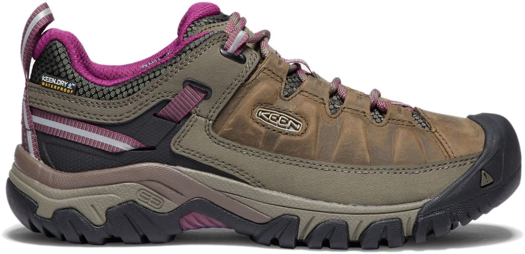 Keen W's Targhee III Waterproof Weiss/Boysenberry, view: 0