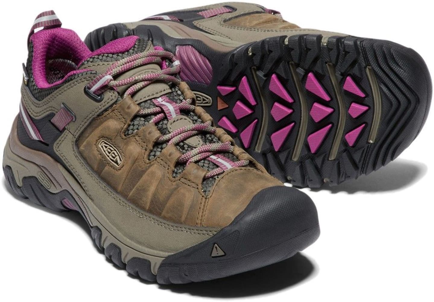 Keen W's Targhee III Waterproof Weiss/Boysenberry, view: 2