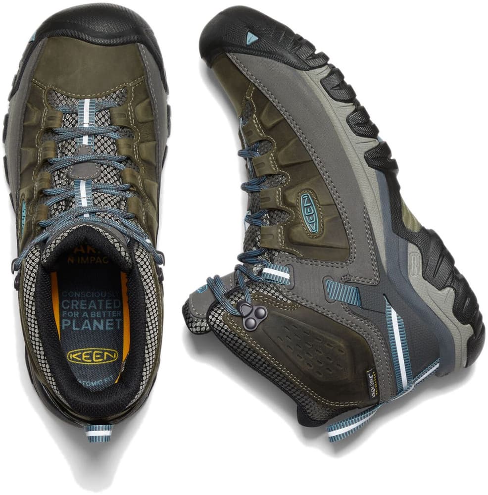 Keen W's Targhee III Mid Waterproof Magnet/Atlantic Blue, view: 4