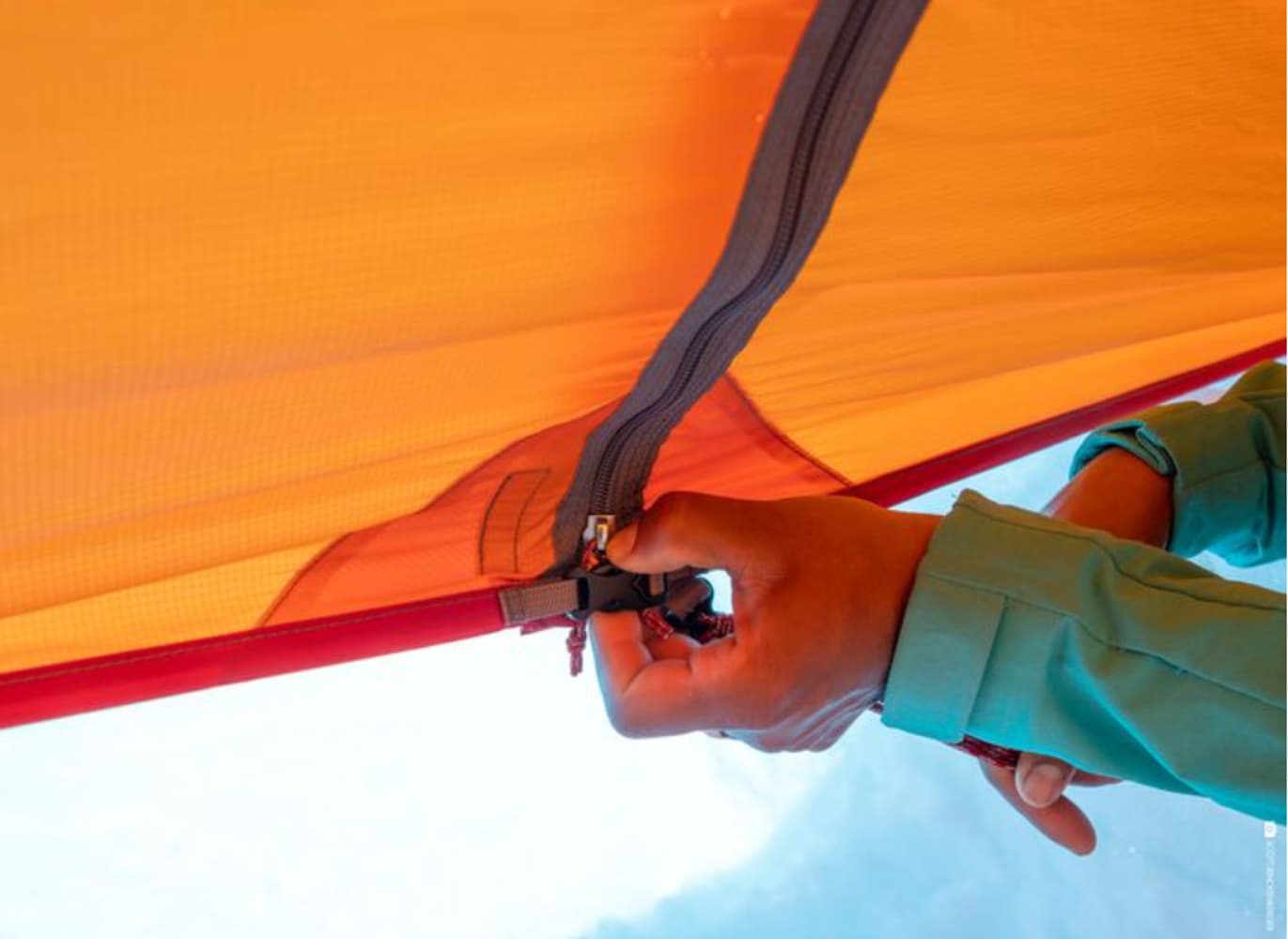 Front Range Ultralight Tarp Shelter Orange, view: 2