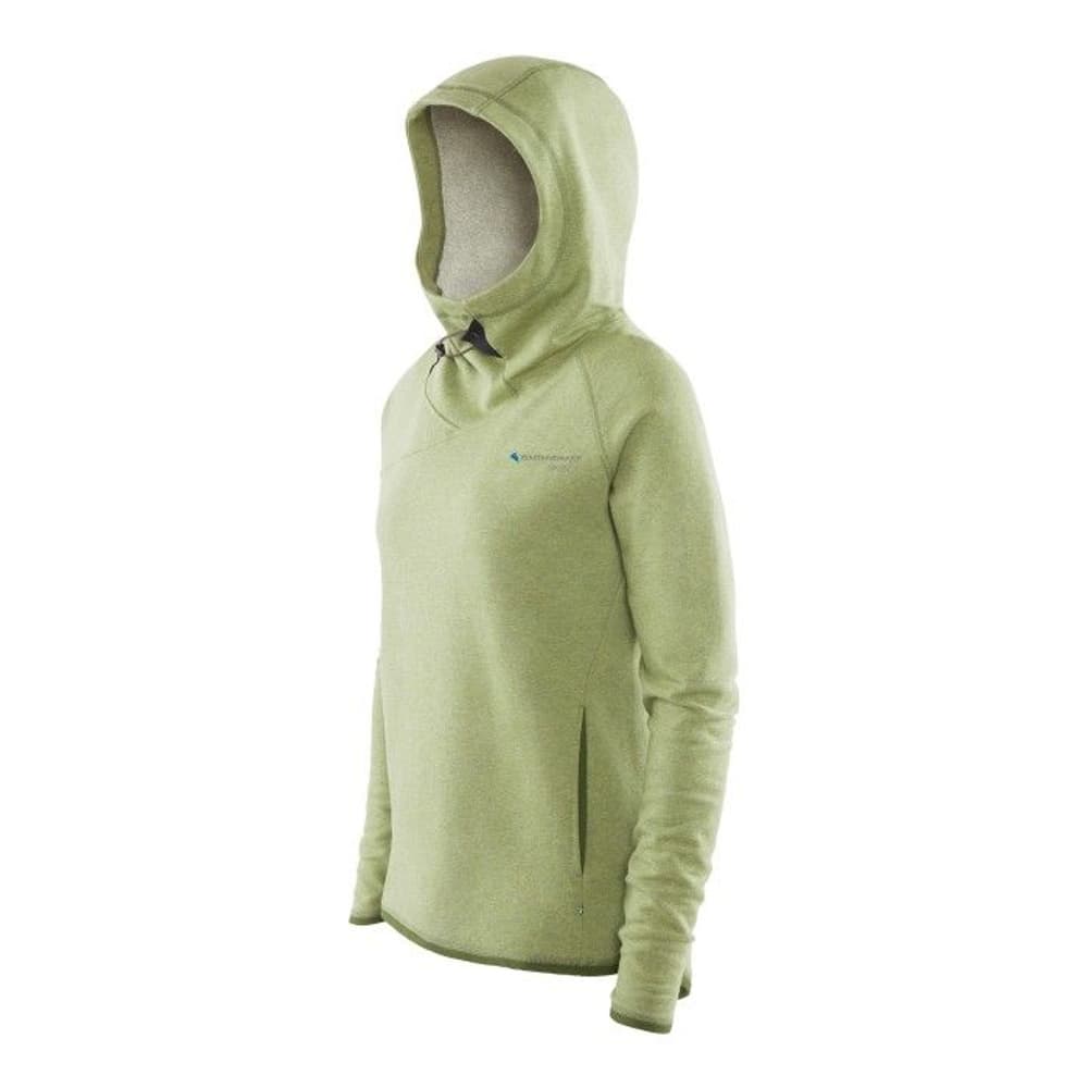 W's Falen Hoodie Sage Green Melange, view: 2