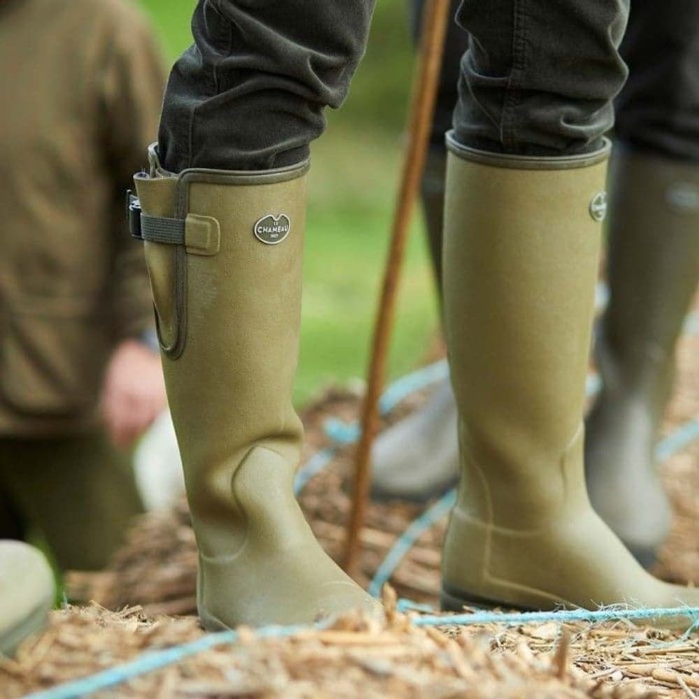 W's Vierzon Jersey Lined Boot Green, view: 4