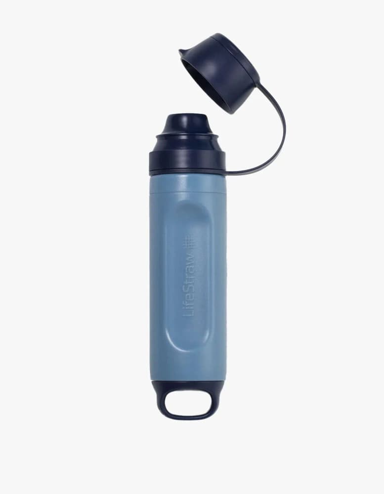 Peak Series Solo Personal Water Filter Straw Mountain Blue, view: 2