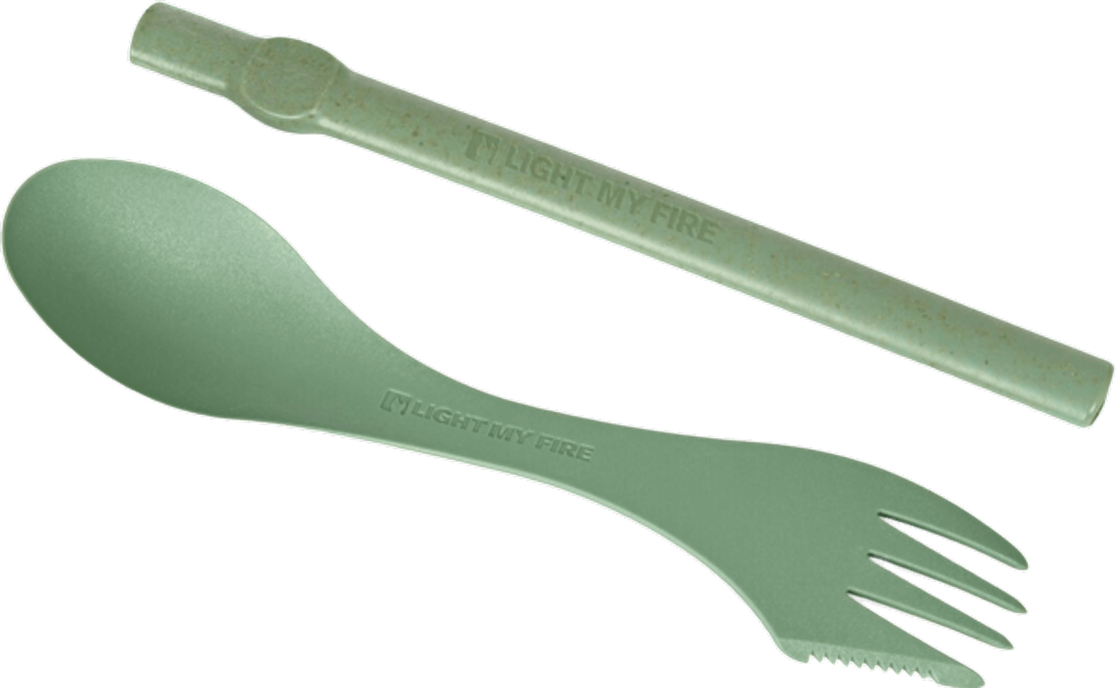 Spork'n Straw Sandy Green, view: 0