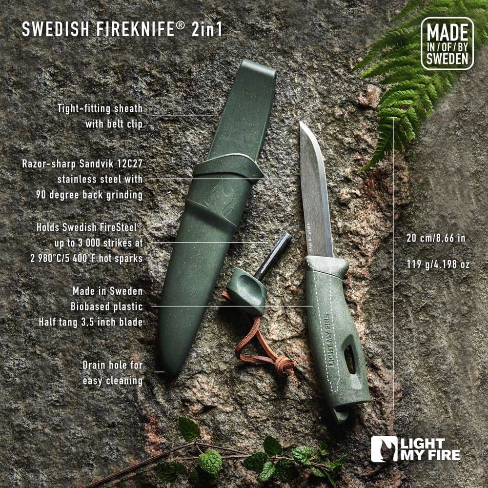 Swedish Fireknife 2 in1 Cocoshell, view: 3