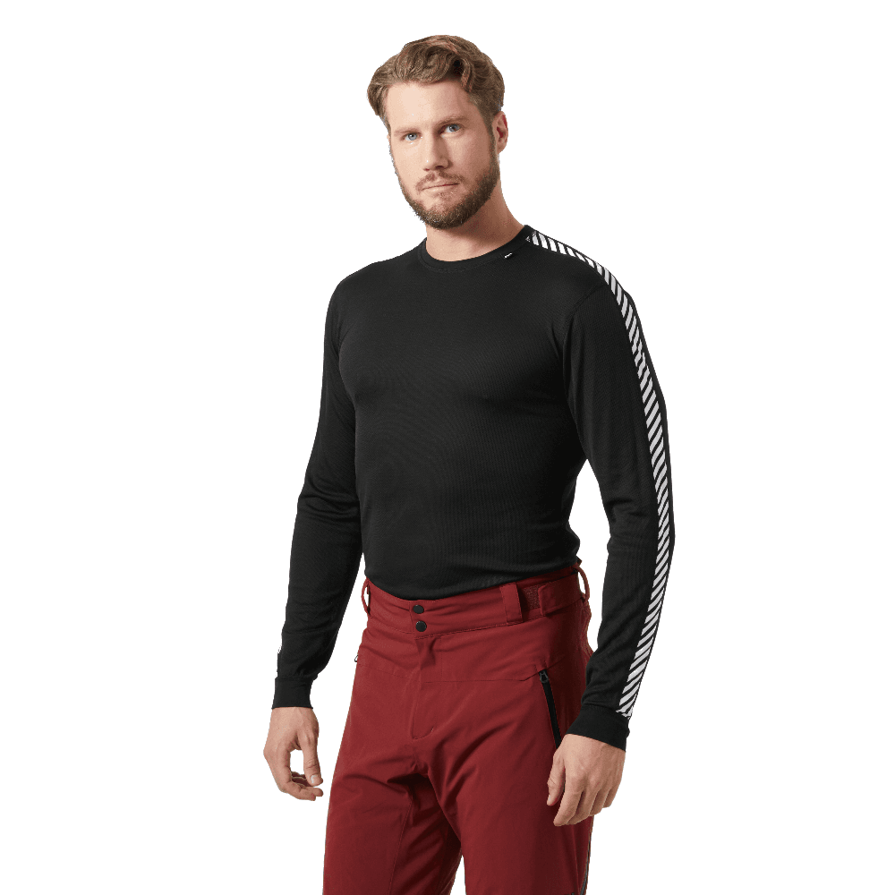 Lifa Stripe Crew Black, view: 2