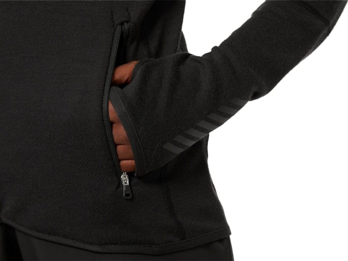 W's Lifa Merino Midlayer Black, view: 6