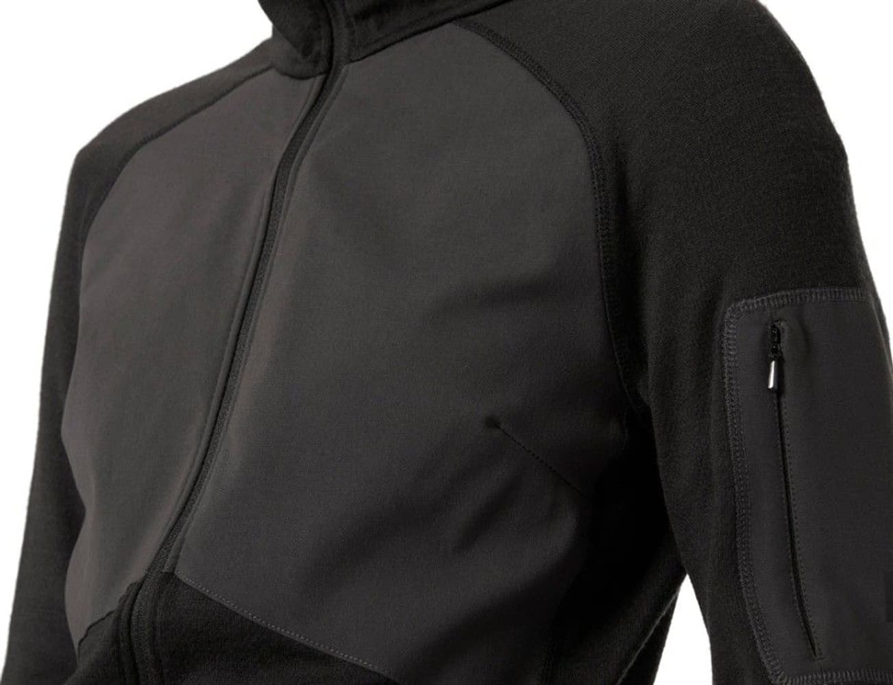 W's Lifa Merino Midlayer Black, view: 4