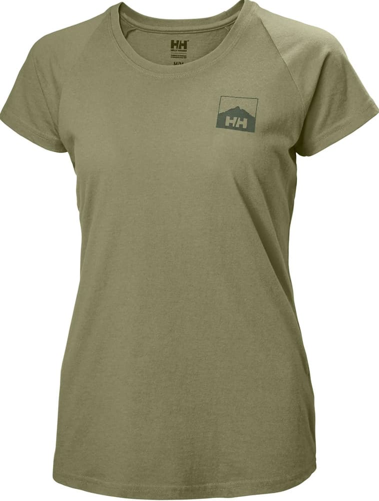 W's Nord Graphic Drop T-Shirt Lav Green, view: 0