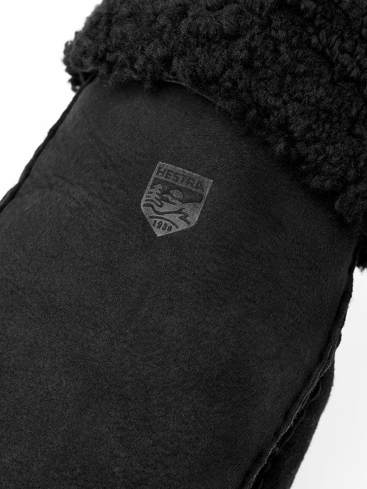Sheepskin Mitt Black, view: 1